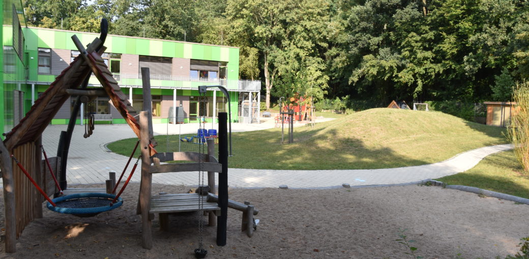 Die Sandspielfläche