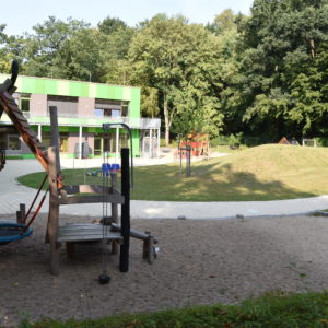 Die Sandspielfläche